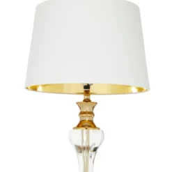 27" X 15" Glam Glass Table Lamp Gold - Olivia & May -Adesso Lighting Deals Store GUEST a8fb224a 1d35 4eda 8f7a bbd5d93f6f42