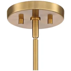 Stiffel Soft Gold Chandelier Lighting 29 1/4" Wide Modern Textured Clear Glass 6-Light Fixture For Dining Room House Kitchen Home -Adesso Lighting Deals Store GUEST aac2b43f 2b86 4366 b667 cc3d07251ff7