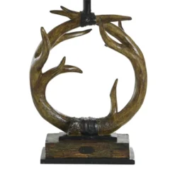 Dalton Brown Antler Table Lamp With Beige Hardback Fabric Shade - StyleCraft -Adesso Lighting Deals Store GUEST b3964e12 8d62 432e 8305 2ef2b74eb948