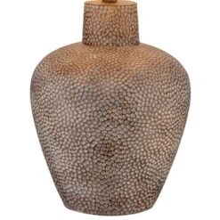 360 Lighting Bentley Rustic Farmhouse Table Lamp 29" Tall Brown Leaf Textured Hammered Pot Off White Empire Shade For Bedroom Living Room House Home -Adesso Lighting Deals Store GUEST b4dcdfe0 1914 423a b078 33393ffe31bc