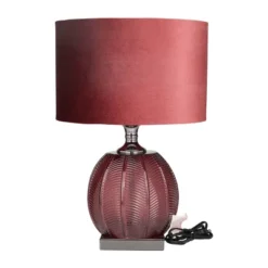 Glam Velvet Table Lamp Dark Red - Olivia & May -Adesso Lighting Deals Store GUEST b7bbbab7 becd 4af5 856c eacb2ed94634