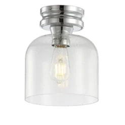 7.75" Metal/Glass Domenic Flush Mount (Includes Energy Efficient Light Bulb) - JONATHAN Y 11 7.75" Metal/Glass Domenic Flush Mount (Includes Energy Efficient Light Bulb) - JONATHAN Y -Adesso Lighting Deals Store GUEST bb379ee5 89b6 49c7 9d7b a567004aff17