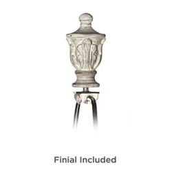 360 Lighting Vintage Chic Floor Lamp 60" Tall Antique White Tropic Flower Drum Shade For Living Room Reading Bedroom Office -Adesso Lighting Deals Store GUEST bc9d9687 63ac 4491 8ad3 56179977d382 1