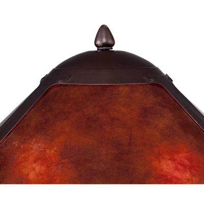 Regency Hill Capistrano Rustic Mission Floor Lamp Standing 57 1/2" Tall Bronze Metal Natural Mica Cone Shade For Living Room Bedroom Office House Home 2 Regency Hill Capistrano Rustic Mission Floor Lamp Standing 57 1/2" Tall Bronze Metal Natural Mica Cone Shade For Living Room Bedroom Office House Home - Image 2