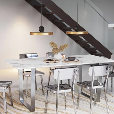 Nunzia Ceiling Lamp Gold - ZM Home 9 Nunzia Ceiling Lamp Gold - ZM Home - Image 9