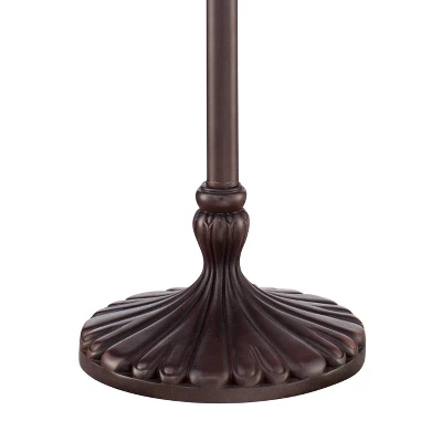Regency Hill Capistrano Rustic Mission Floor Lamp Standing 57 1/2" Tall Bronze Metal Natural Mica Cone Shade For Living Room Bedroom Office House Home 4 Regency Hill Capistrano Rustic Mission Floor Lamp Standing 57 1/2" Tall Bronze Metal Natural Mica Cone Shade For Living Room Bedroom Office House Home - Image 4