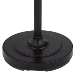 Uttermost Modern Industrial Floor Lamp 73 1/2" Tall Matte Black 3-Light Marbleized Glass Drop Shade For Living Room Reading Family Bedroom Office Home -Adesso Lighting Deals Store GUEST ca9bb650 f0fe 4f95 9172 4e619786763e