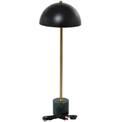 28" X 10" Metal Umbrella Style Desk Lamp With Marble Base - Olivia & May -Adesso Lighting Deals Store GUEST ccc39adc 4bef 4e49 877e 1d8aad821f2e