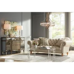 Vienna Full Spectrum Soft Silver Chandelier 24" Wide Crystal Glass 4-Light Fixture For Dining Room House Kitchen Bedroom 13 Vienna Full Spectrum Soft Silver Chandelier 24" Wide Crystal Glass 4-Light Fixture For Dining Room House Kitchen Bedroom -Adesso Lighting Deals Store GUEST d17284ac 8aac 40d4 a30d 2ca7ce3a5288