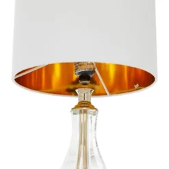26" X 10" Glam Glass Table Lamp Gold - Olivia & May 7 26" X 10" Glam Glass Table Lamp Gold - Olivia & May -Adesso Lighting Deals Store GUEST d26d3a95 9369 451c 87b6 52b1741b0283