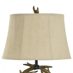 Dalton Brown Antler Table Lamp With Beige Hardback Fabric Shade - StyleCraft -Adesso Lighting Deals Store GUEST d4944ee9 0899 4b39 838e 94af4638af0e