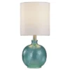 Glass Table Lamp Blue - StyleCraft