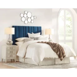 Possini Euro Design Swift Modern Table Lamp 30 1/2" Tall Mercury Glass Double Shade For Bedroom Living Room House Bedside Nightstand Office Entryway -Adesso Lighting Deals Store GUEST da767add 2e1d 4ced 82c1 65bd02d01ec2