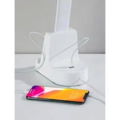 Cody LED Wireless Charging Desk Lamp With Smart Switch (Includes LED Light Bulb) Matte White - Adesso -Adesso Lighting Deals Store GUEST daa91501 12e3 4938 bf53 9209ce660b5a
