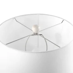 NuLOOM Flint Ceramic 30" Table Lamp Lighting - Cream 30" H X 15" W X 15"D -Adesso Lighting Deals Store GUEST df63fc9e 43b2 4293 8a78 71febcfc1124