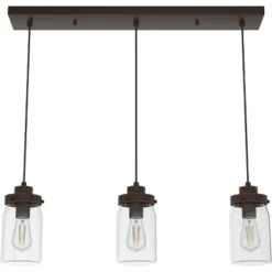 3-Light Devon Park Cluster Linear - Hunter Fan -Adesso Lighting Deals Store GUEST e0358fba 8661 4d89 b360 974f43095f47