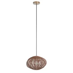 13.5" 1-Light Linnea Pendant Rattan Brown - River Of Goods 13 13.5" 1-Light Linnea Pendant Rattan Brown - River Of Goods -Adesso Lighting Deals Store GUEST e2b0834f e4b9 48b0 86b0 60eea8e17343