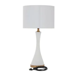 Modern Ceramic Table Lamp Gold - CosmoLiving By Cosmopolitan -Adesso Lighting Deals Store GUEST e392f46d 94f6 4cd9 9eff 4a79b805354b