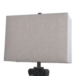Brampton Open Scroll Design Table Lamp With Rectangle Shade Blue - StyleCraft -Adesso Lighting Deals Store GUEST e9f8f335 4f47 4c14 b3bf 6a5590ba6dd1