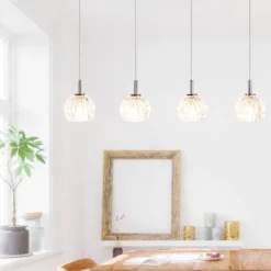 Lanson Pendant Chrome/Clear - Safavieh -Adesso Lighting Deals Store GUEST ed6e1f75 1e95 4c6b 8bdb 5fbeb9b0d3fc