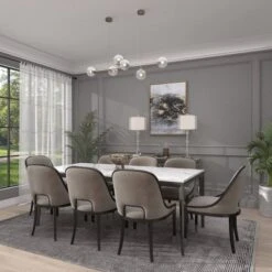 Glass Table Lamp With Drum Shade Silver - Olivia & May -Adesso Lighting Deals Store GUEST f72a3866 6ea3 4e59 aa2b f08d3b655a2e