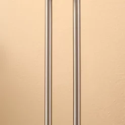 HOMCOM Modern LED 2 Light Floor Lamp, Tall Standing Lamp With Rotatable Ring Light And Height Adjustable Side Light For Living Room Or Bedroom, Silver -Adesso Lighting Deals Store GUEST fb5b8bbe 961e 4ef7 881d a2416cd8ee32