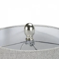 21" Grey/White Patterned Concrete Table Lamp - Nourison -Adesso Lighting Deals Store GUEST fe0c1b1f 72db 4f95 8a5f f0aa466c5827