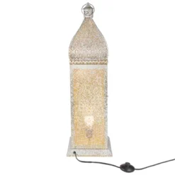 Northlight 30.5" White And Gold Moroccan Style Lantern Floor Lamp 5 Northlight 30.5" White And Gold Moroccan Style Lantern Floor Lamp -Adesso Lighting Deals Store GUEST febd3296 a027 4363 851d bd15ac163300