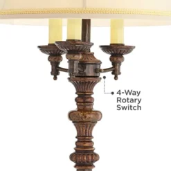 Barnes And Ivy Traditional Floor Lamp Candelabra Style 4-Light 64.5" Tall Italian Bronze Bell Shade For Living Room Reading Bedroom 10 Barnes And Ivy Traditional Floor Lamp Candelabra Style 4-Light 64.5" Tall Italian Bronze Bell Shade For Living Room Reading Bedroom -Adesso Lighting Deals Store GUEST ffbc9c1f 0610 450c 803d 358bba32fad1